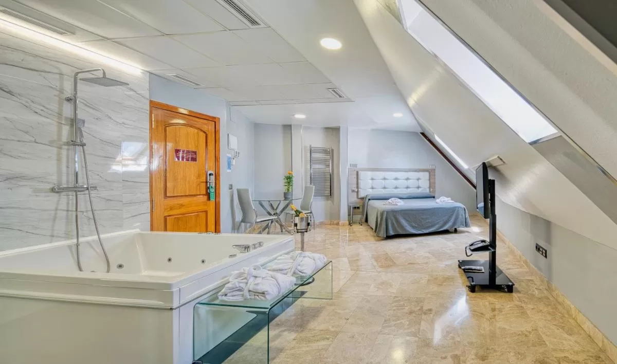 Habitación con jacuzzi privado Caballero Errante en Madrid